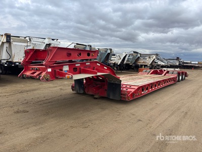 2008 K-Line Tri/A Double Drop Removable Gooseneck Lowboy Trailer