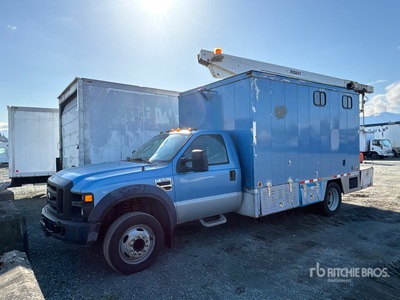 Versalift on 2008 Ford F-550 XL 4x2 バケツトラック (Inoperable)