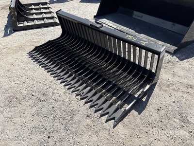 2025 Kit Containers QT-SB-L72 72 in Skid Steer Screening Bucket