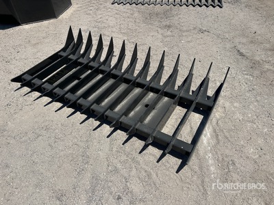 2025 Kit Containers QT-RR-70 70 in Skid Steer Root Rake