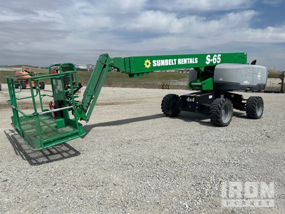 2017 Genie S-65 4WD Diesel Telescopic Boom Lift