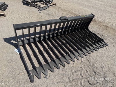 2025 Kit Containers QT-SB-L76-V3 76 in Skid Steer Screening Bucket (Unused)