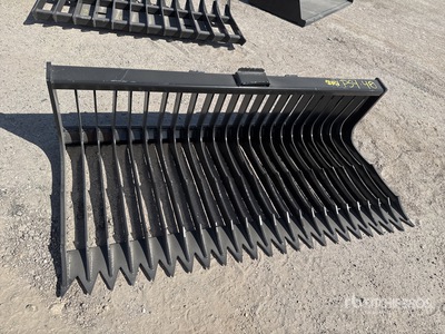 2025 Kit Containers QT-SB-L72 72 in Skid Steer Screening Bucket (Unused)