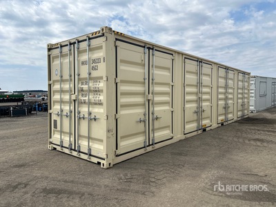 2025 40 ft High Cube Multi-Door Storage Container