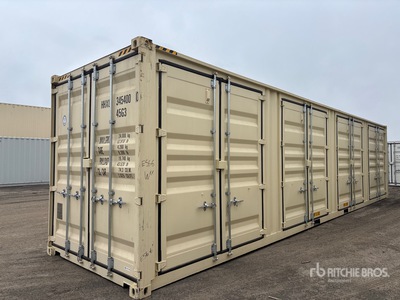 2025 40 ft High Cube Multi-Door Open-Sided Storage Container