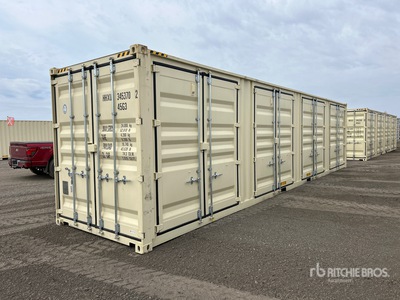 2025 40 ft High Cube Multi-Door Storage Container
