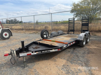 2020 Snake River 14 ft T/A Equipment Trailer