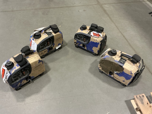 (4) INI Power INTELLIGEN 1000-ICMF-V2 Portable Generator Sets