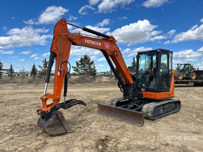 2023 Hitachi ZX60 USB Rupsgraafmachine