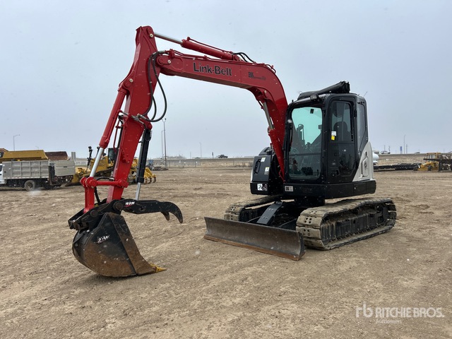 2025 Link-Belt 75X3 Tracked Excavator | Ritchie Bros. Auctioneers