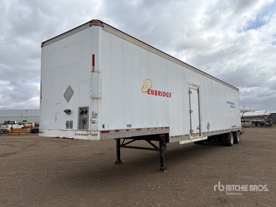 1992 Monon 48 ft x 102 in T/A Environmental Response Van Trailer