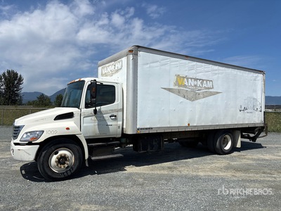 2006 Hino 338 4x2 Gesloten vrachtwagen