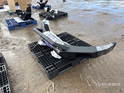 15-17 Ford F-150 Heavy Duty Front Winch Bumper With LED Lights