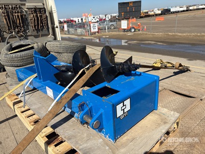 Auger Attachment - Fits Bobcat (Unused)