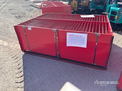 Quantity of (30) Canex 8 ft x 6 ft Site Fence (Unused)