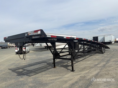2025 Texas Pride T/A Open Gooseneck Car Carrier Trailer