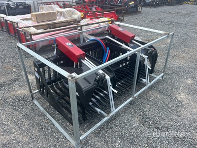 2026 LANDY PRGB72 72 in Skeleton スキッドステア用グラップル (Unused)