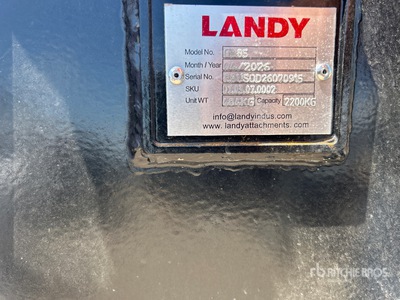 2026 LANDY GB85 スキッドステア用グラップルバケット (Unused)