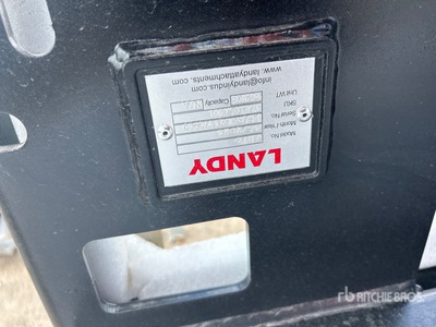 2026 LANDY AB72 Skid Steer Broom (Unused)