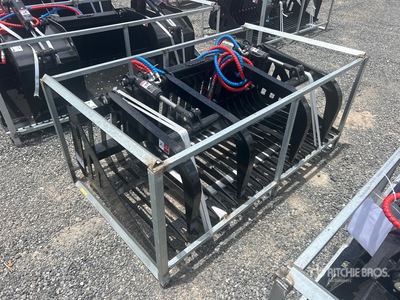2026 LANDY PRGB72-LD 72 in Skeleton スキッドステア用グラップル (Unused)