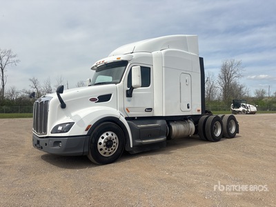2016 Peterbilt 579 6x4 T/A Day Cab Truck Tractor