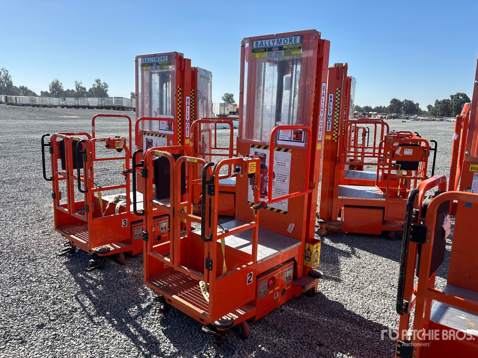 2015 Ballymore PS-140H Electric Vertical Mast Lift