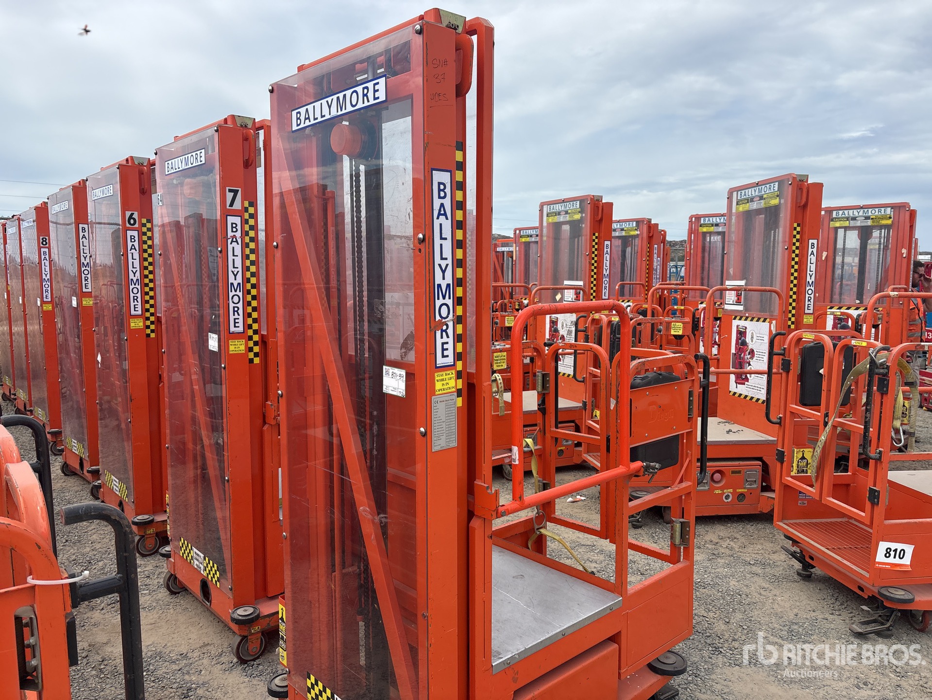 2015 Ballymore PS-140H Vertical Mast Lift