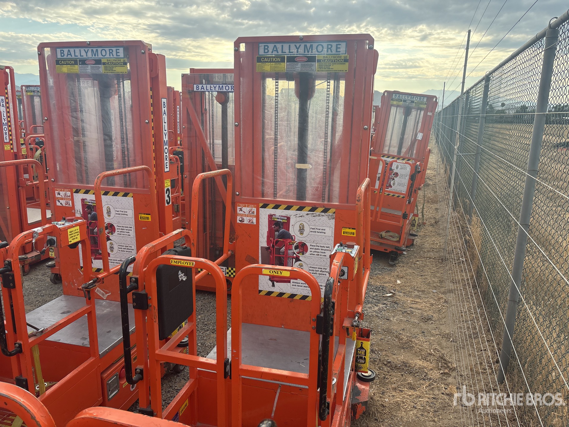 2015 Ballymore PS-140H Vertical Mast Lift