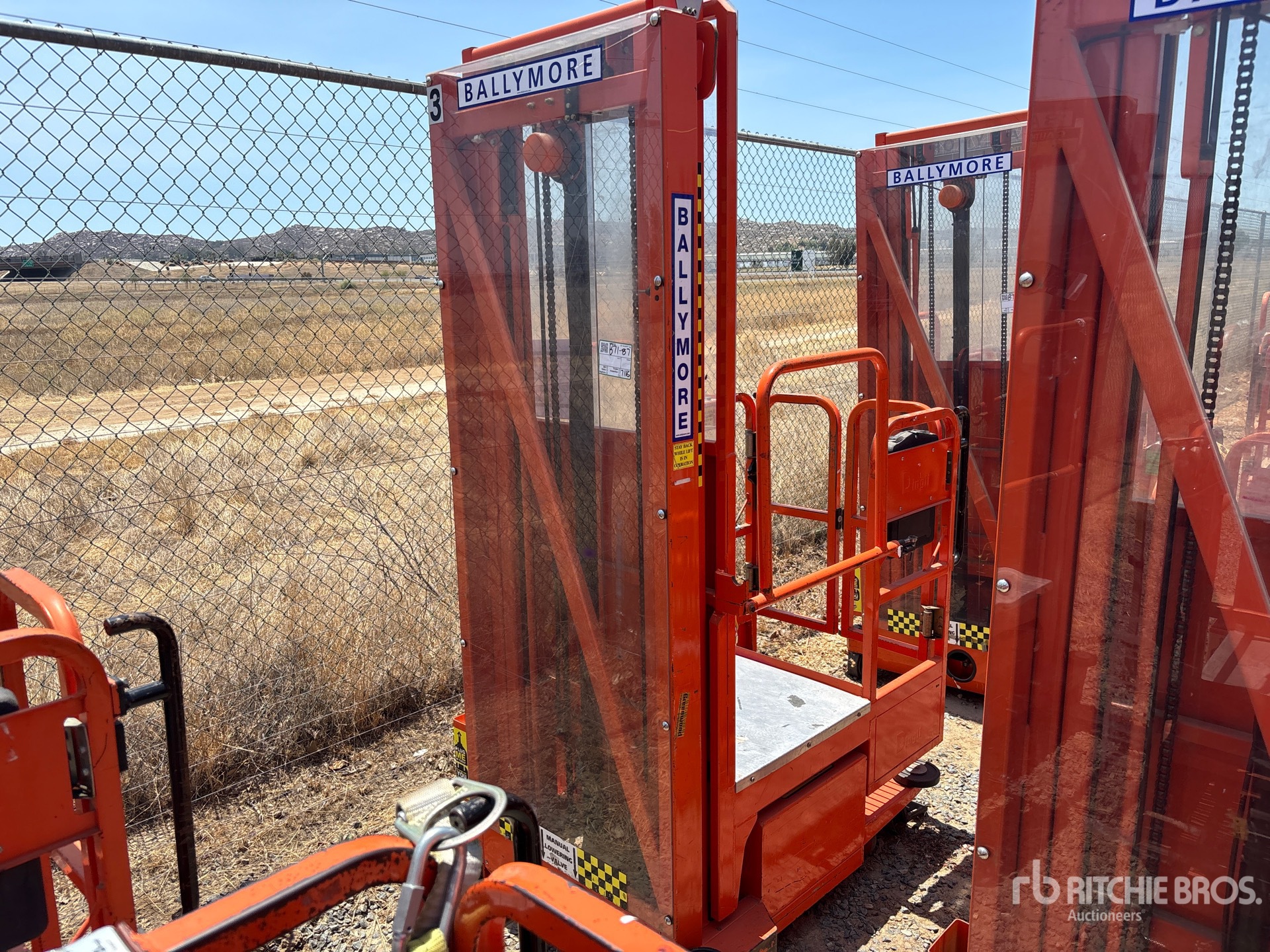 2015 Ballymore PS-140H Vertical Mast Lift