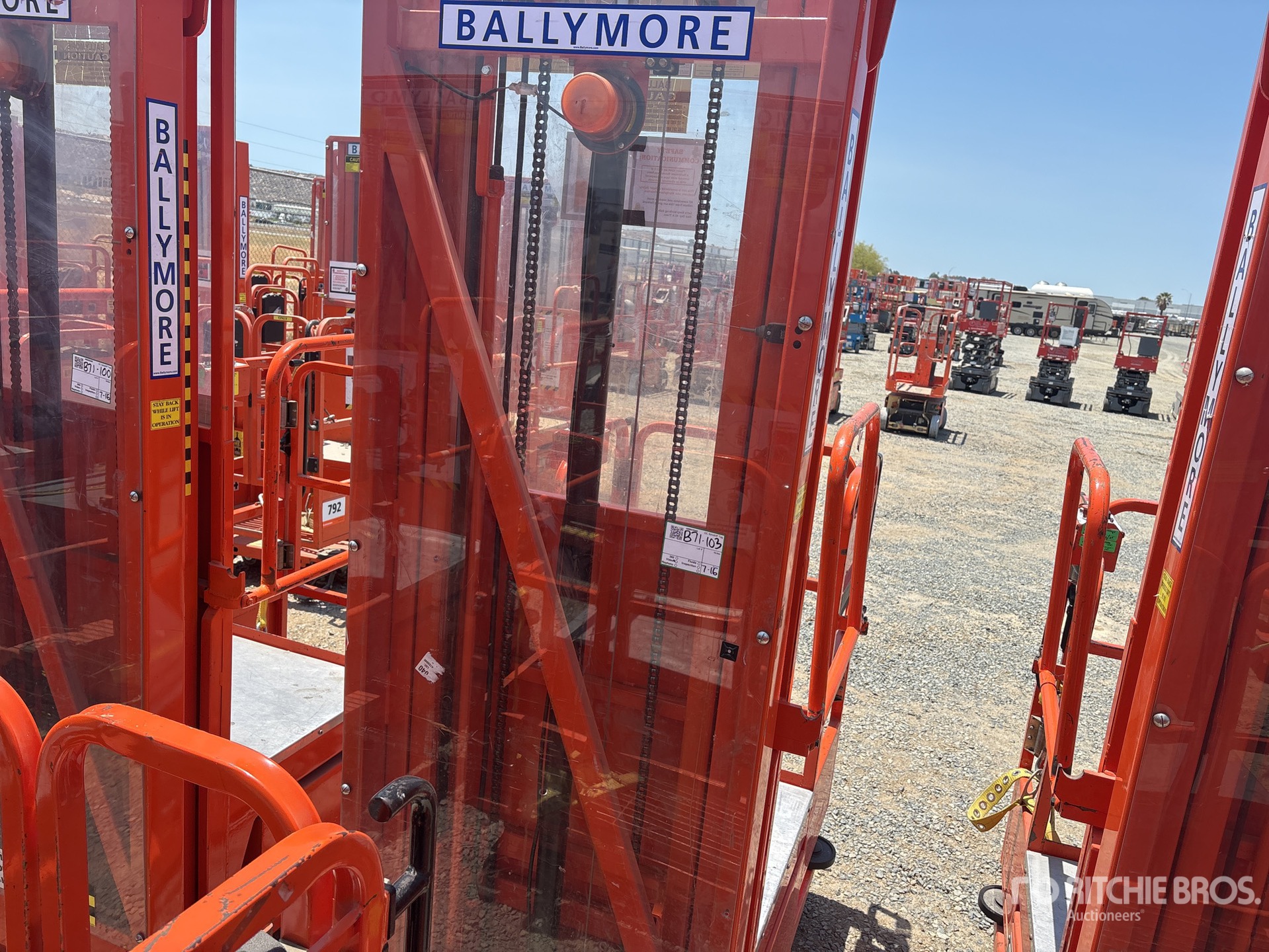 2014 Ballymore PS-140H Vertical Mast Lift