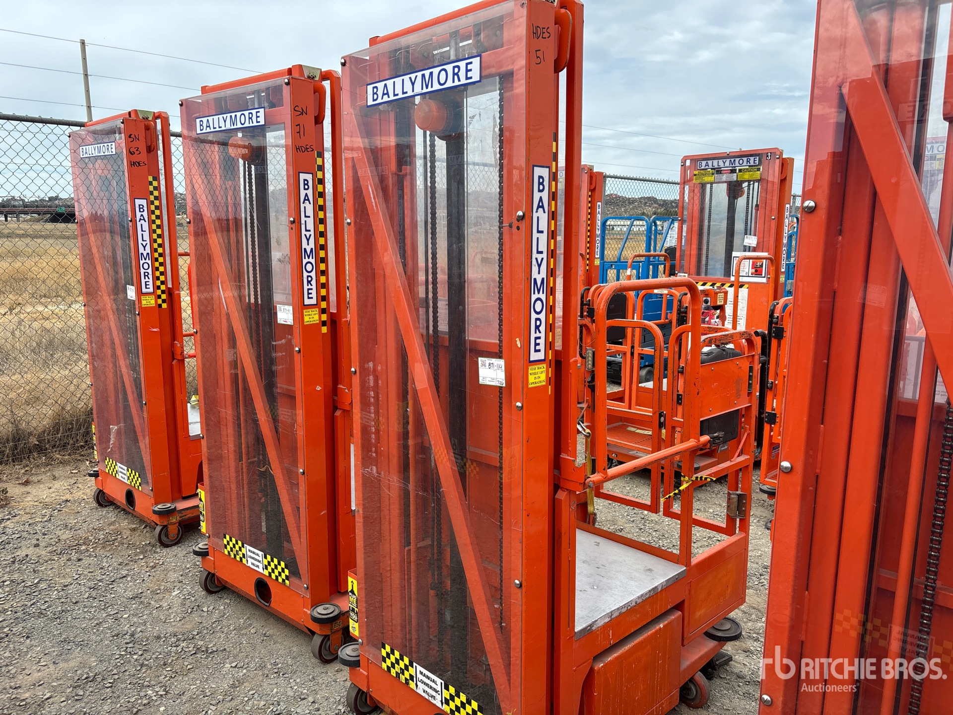 2015 Ballymore PS-140H Vertical Mast Lift