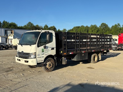 2015 Hino 740 4x2 COE Flatbed Truck