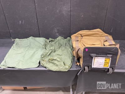 (57) Duffel Bags, (24) Clothing Bags, (50) Barracks Bags & Assorted Items