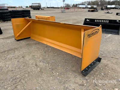 2025 Industrias America J12 12 ft Snow Pusher - Fits Wheel Loader (Unused)