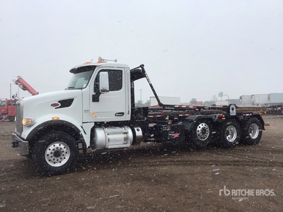 2019 Peterbilt 567 6x4 Camión Portacontenedores