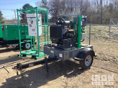 2019 Atlas Copco PAS 100 HF YD SUNB 25HP Trailer-Mounted Water Pump