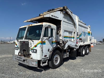 2010 Peterbilt 320 Front Loader Waste Collection Truck