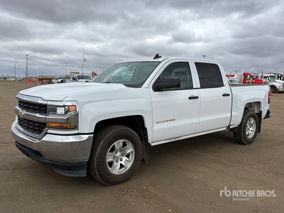 2018 Chevrolet Silverado 1500 4x4 Crew Cab بيك اب