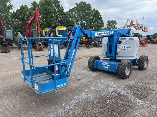 2018 Genie Z-34/22 IC 2WD Dual Fuel Articulating Boom Lift 2018 Genie Z-34/22 IC 2WD Dual Fuel Articulating Boom Lift