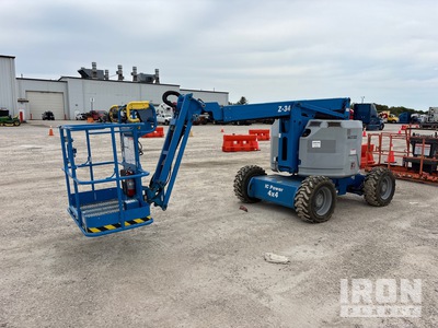 2018 Genie Z-34/22 4WD Dual Fuel Articulating Boom Lift