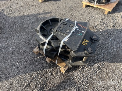 AB Q/C Excavator Compaction Wheel - Fits 1.3 ton