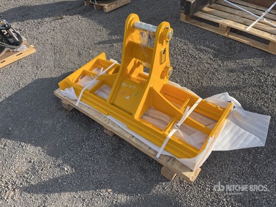 Q/C Excavator Fork Frame - Fits 10 ton