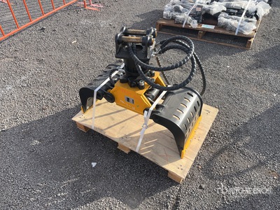Q/C Rotating Baggergreifer - Fits 1.8 ton