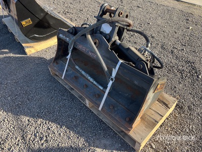 2022 AB 1000 mm Hydraulic Tilting Cazo para excavadora - Fits 2 ton