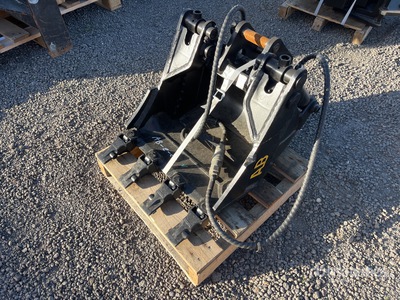 2023 AB 450 mm Q/C Multi-Purpose Cazo para excavadora - Fits 1.5 ton (Unused)