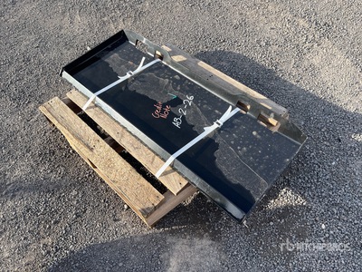 Skid Steer Attachment Mounting Plate