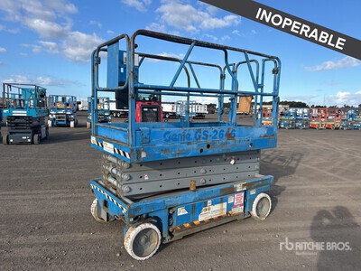 2000 Genie GS2646 Electric Scissor Lift (Inoperable)