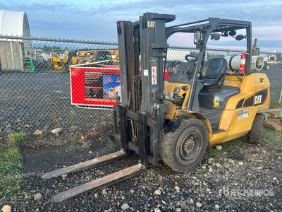 2018 Cat GP50CN1 7700 lb Cushion Tire Forklift