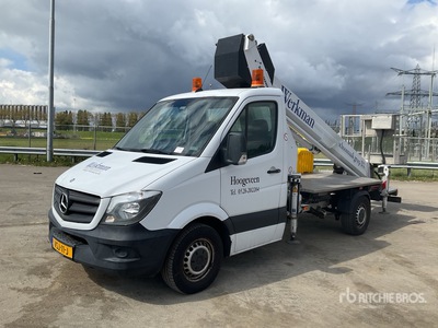 2015 Ruthmann Steiger TB270 on 2015 Mercedes-Benz Sprinter 4x2 Van Mounted Aerial Lift