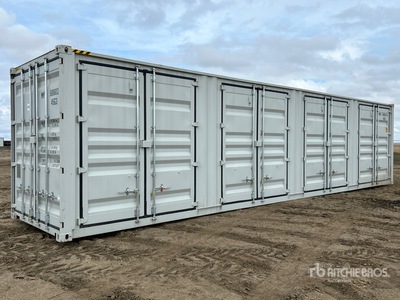2026 40 ft High Cube Multi-Door Contenedor de almacenamiento